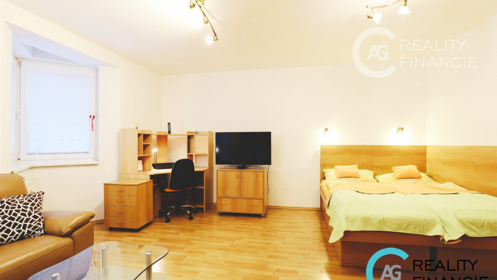 AG reality I PRENAJATÝ  komplet zariadený 1-izbový byt na Križovatkách