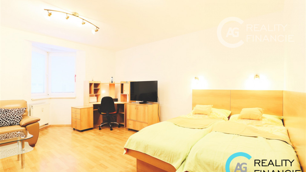 AG reality I PRENAJATÝ  komplet zariadený 1-izbový byt na Križovatkách