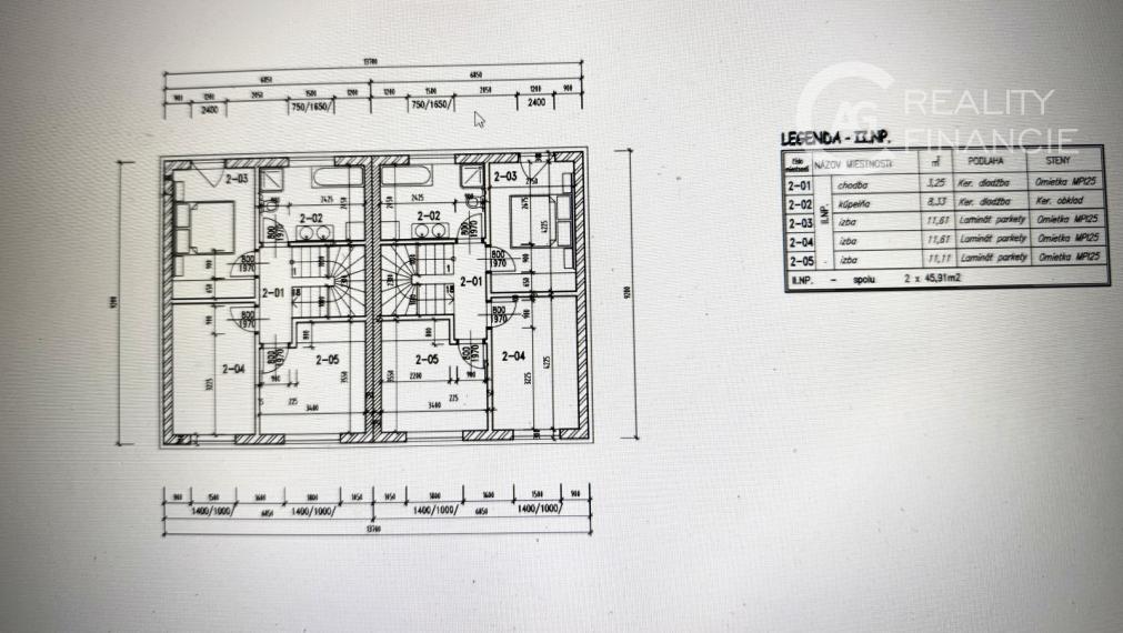 AG REALITY I NA PREDAJ  POSLEDNÝ - 4 IZBOVÝ MEZ. BYT V DVOJDOME v Miloslavove