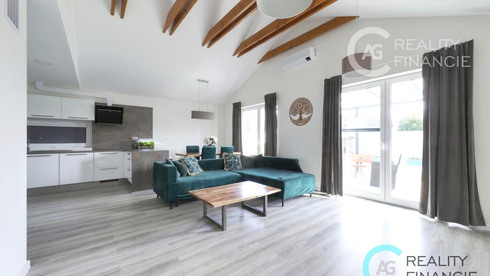 AG REALITYI NA PREDAJ NOVOSTAVBA -ZNÍŽENÁ CENA-   priestranný 4 izb rodinný dom bungalov