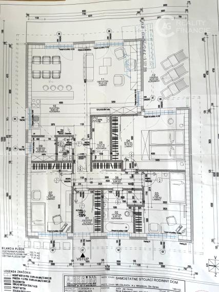 AG REALITYI NA PREDAJ NOVOSTAVBA -ZNÍŽENÁ CENA-   priestranný 4 izb rodinný dom bungalov